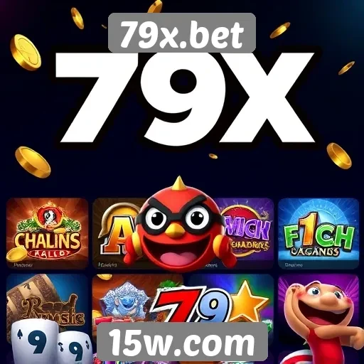 Variedade de jogos disponíveis em 79x.bet